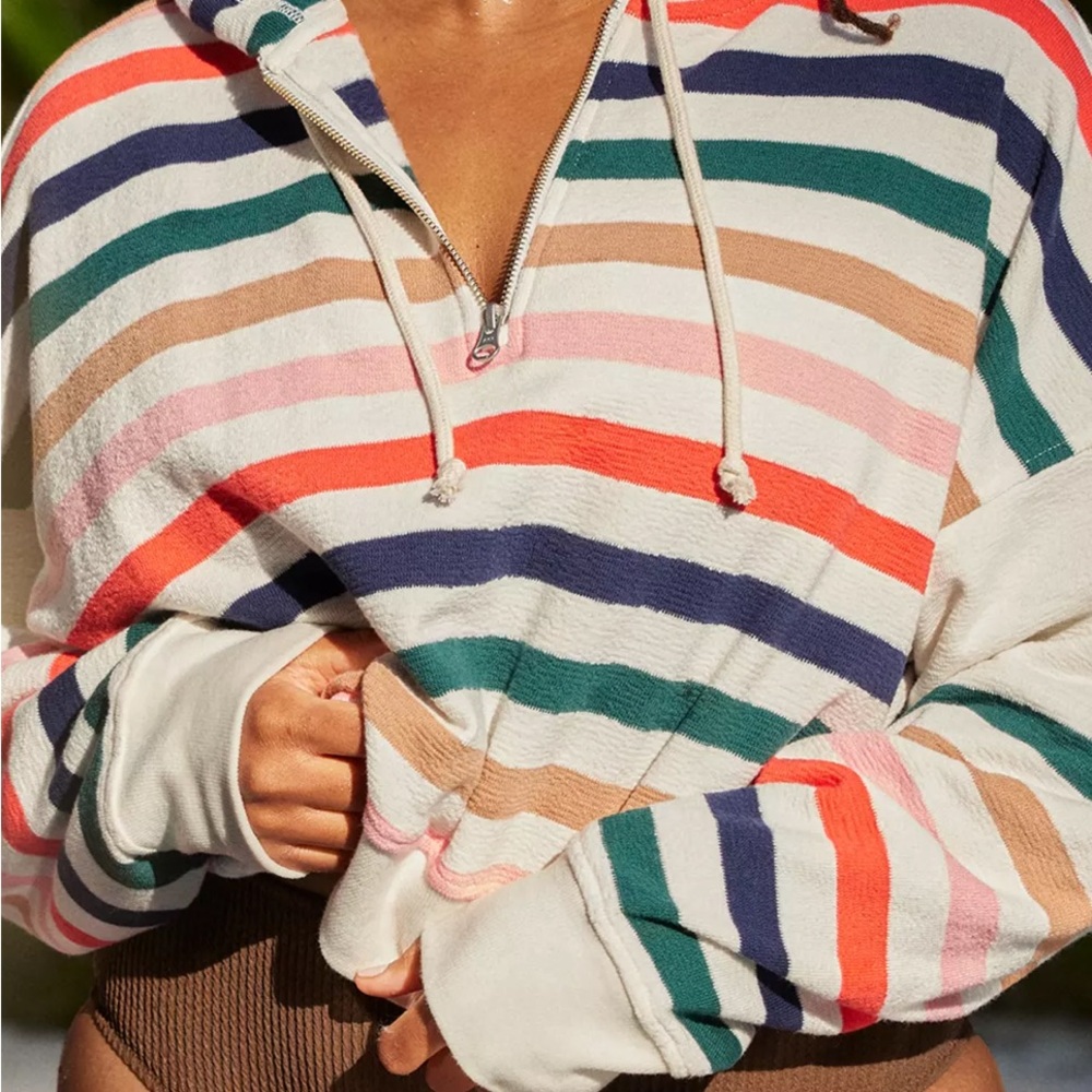 Aerie Restart Quarter Zip Hoodie - Picture 3 of 7